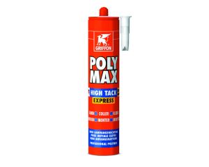 Colle prise rapide POLYMAX HIGH TACK EXPRESS 435g blanc