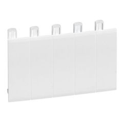 Obturateur 5 modules Blanc LG