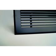 Grille soufflage linéaire 1000x100 noir