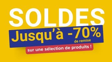 Soldes d'hiver : jusqu'à 70% de remise immédiate sur une sélection d'articles !